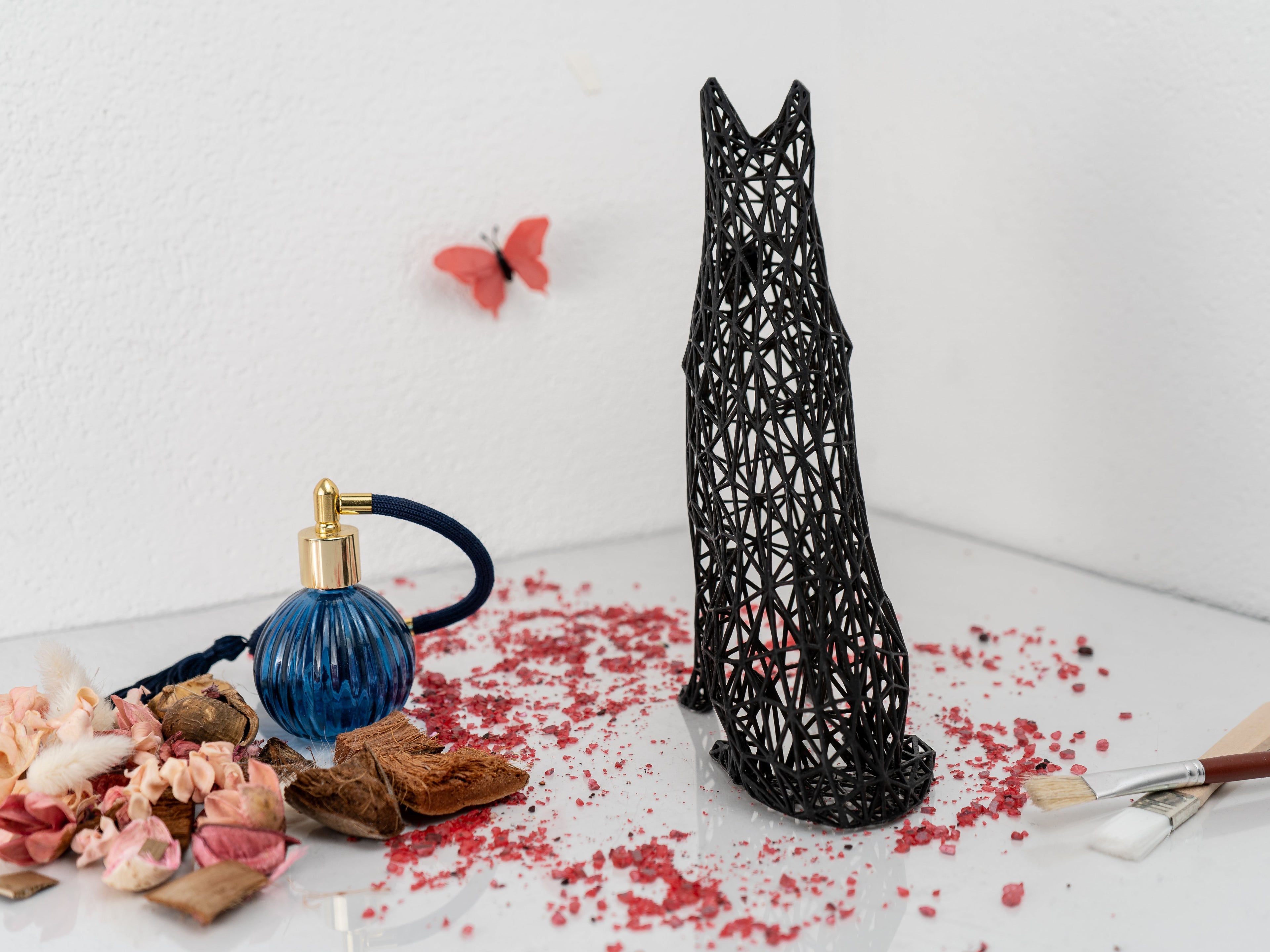 German Shepard Sculpture 