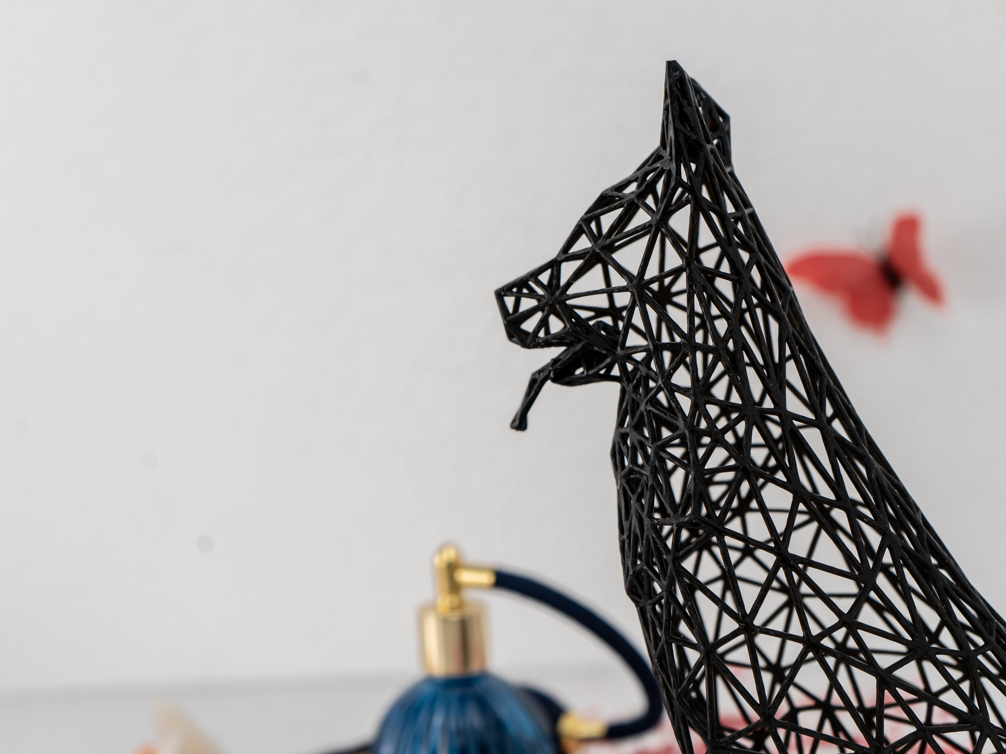 German Shepard Sculpture 