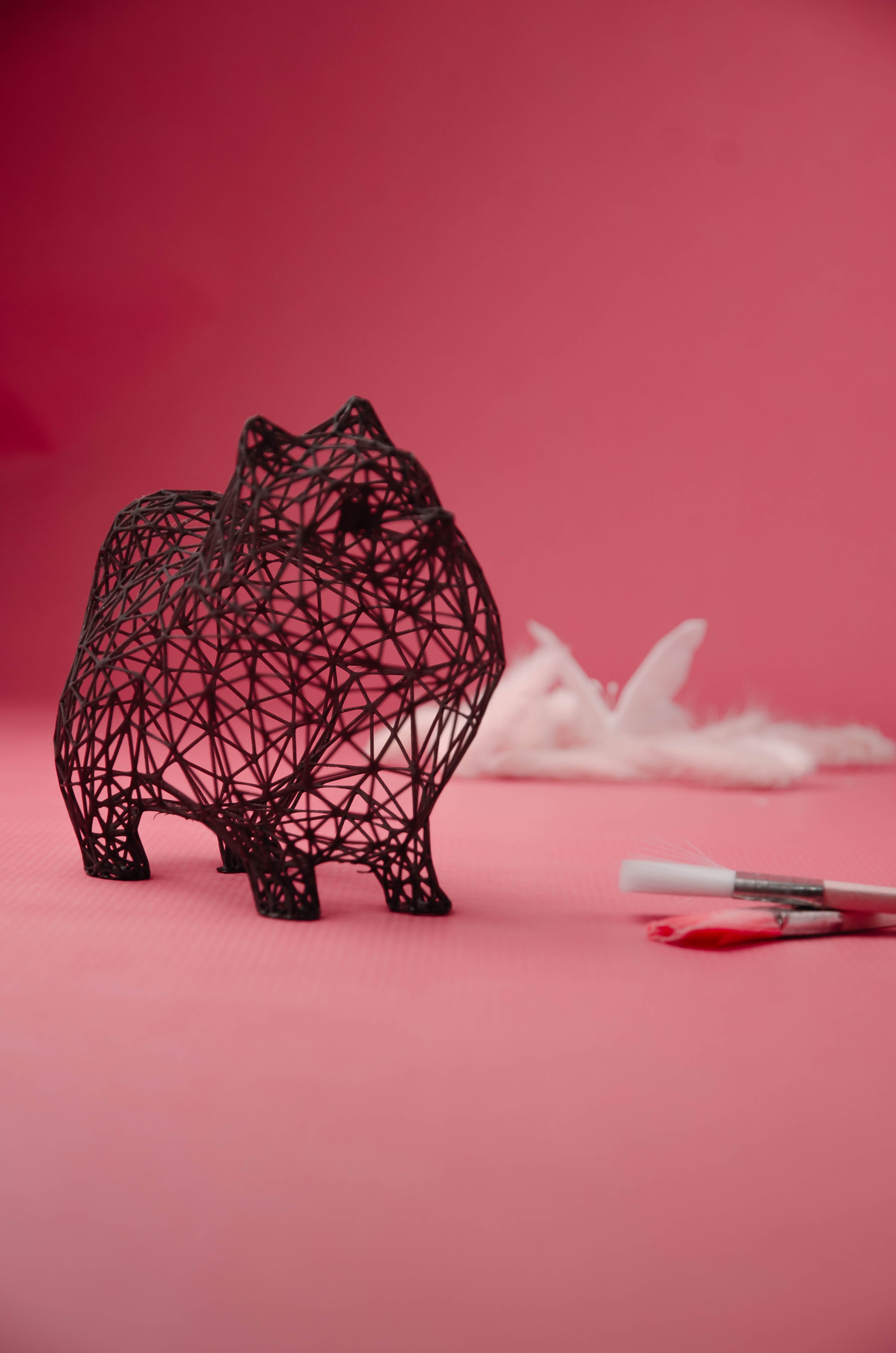 Pomeranian Decor Sculpture 