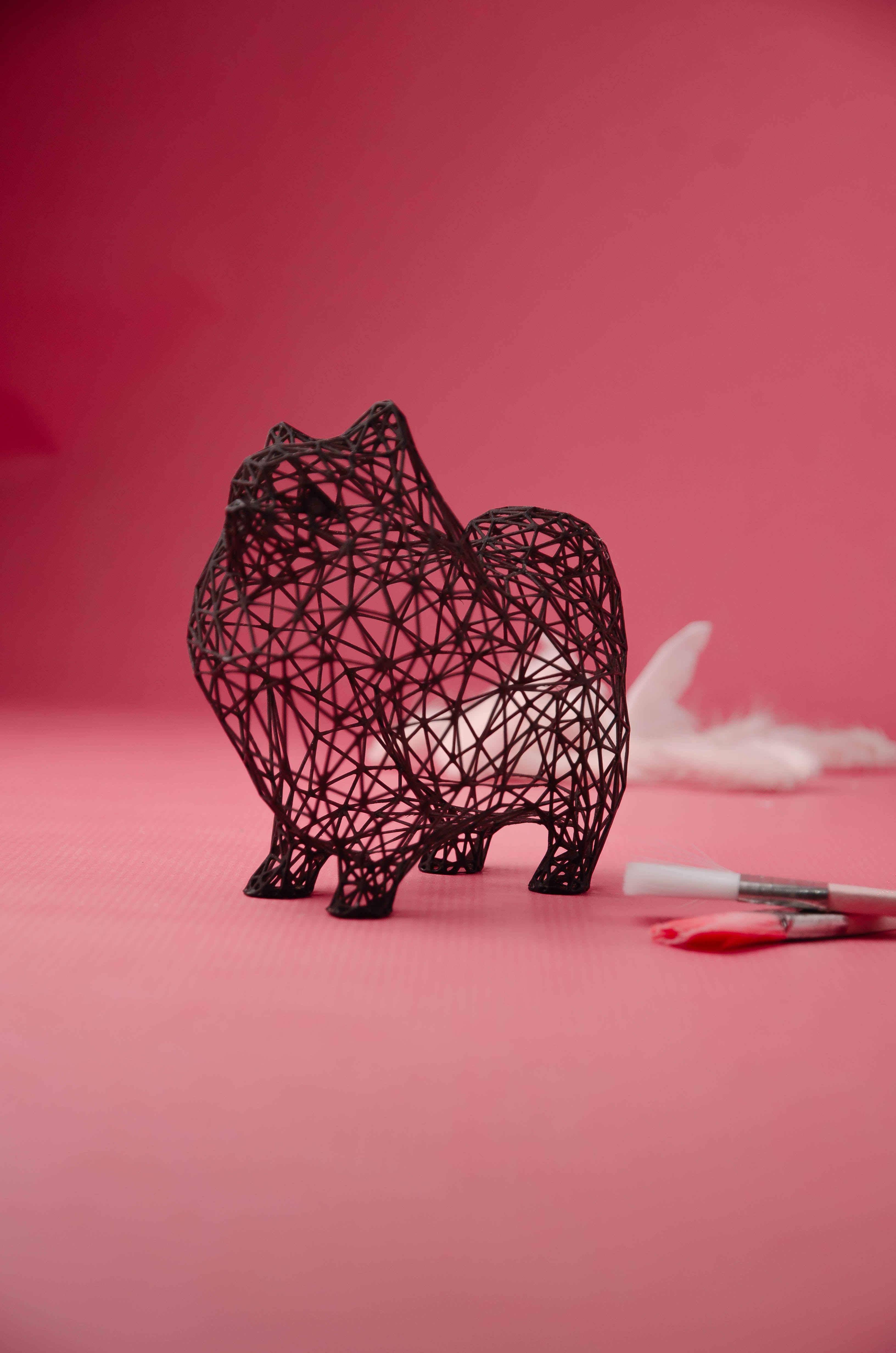 Pomeranian Decor Sculpture 